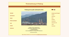 Desktop Screenshot of freiburg-ferien-wohnung.de